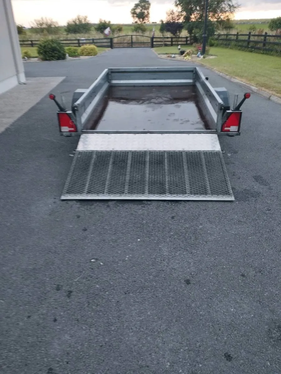 Indespension 8×5Ft Galvanized Trailer - Image 1