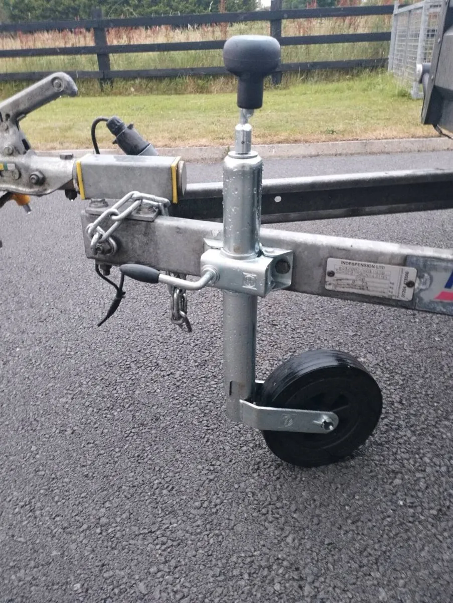 Indespension 8×5Ft Galvanized Trailer - Image 2