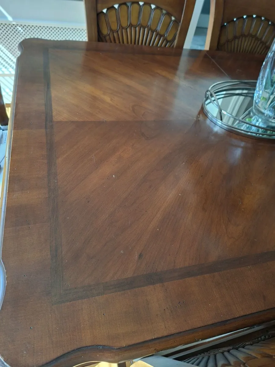 Dining  table, chairs,  and sideboard - Image 4