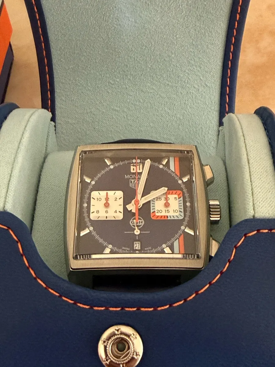 Tag Heuer Monaco Gulf special edition - Image 1