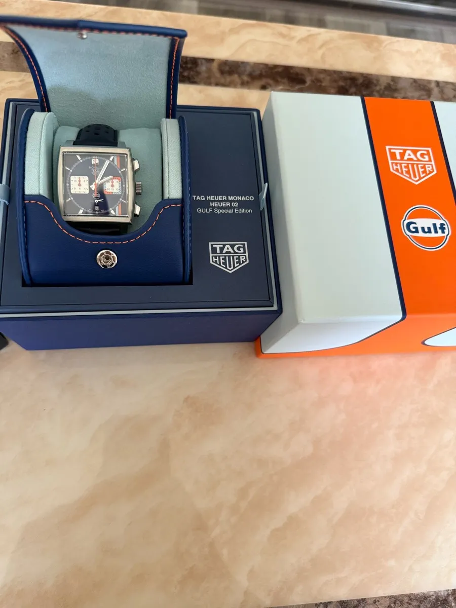 Tag Heuer Monaco Gulf special edition - Image 2