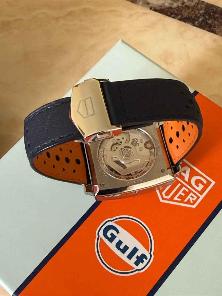 Tag Heuer Monaco Gulf special edition - Image 4