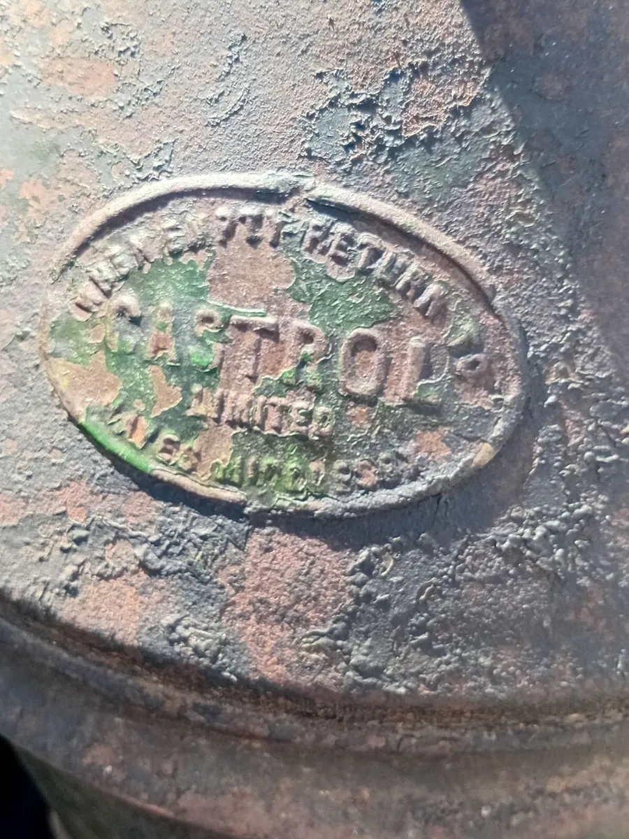 Vintage Castrol Oil Cans - Image 1