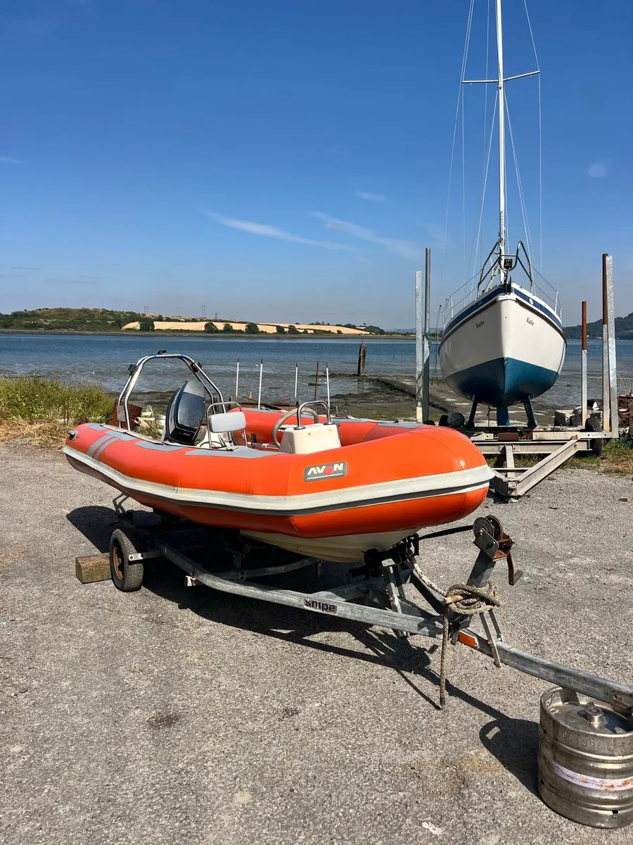 Avon SR 4.7 50hp Yamaha + trailer - Image 1