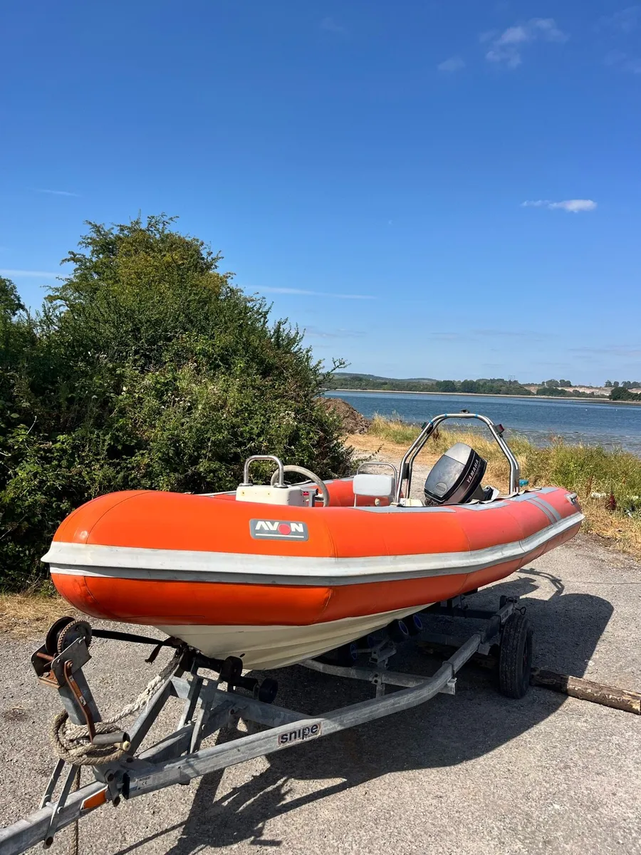 Avon SR 4.7 50hp Yamaha + trailer - Image 2