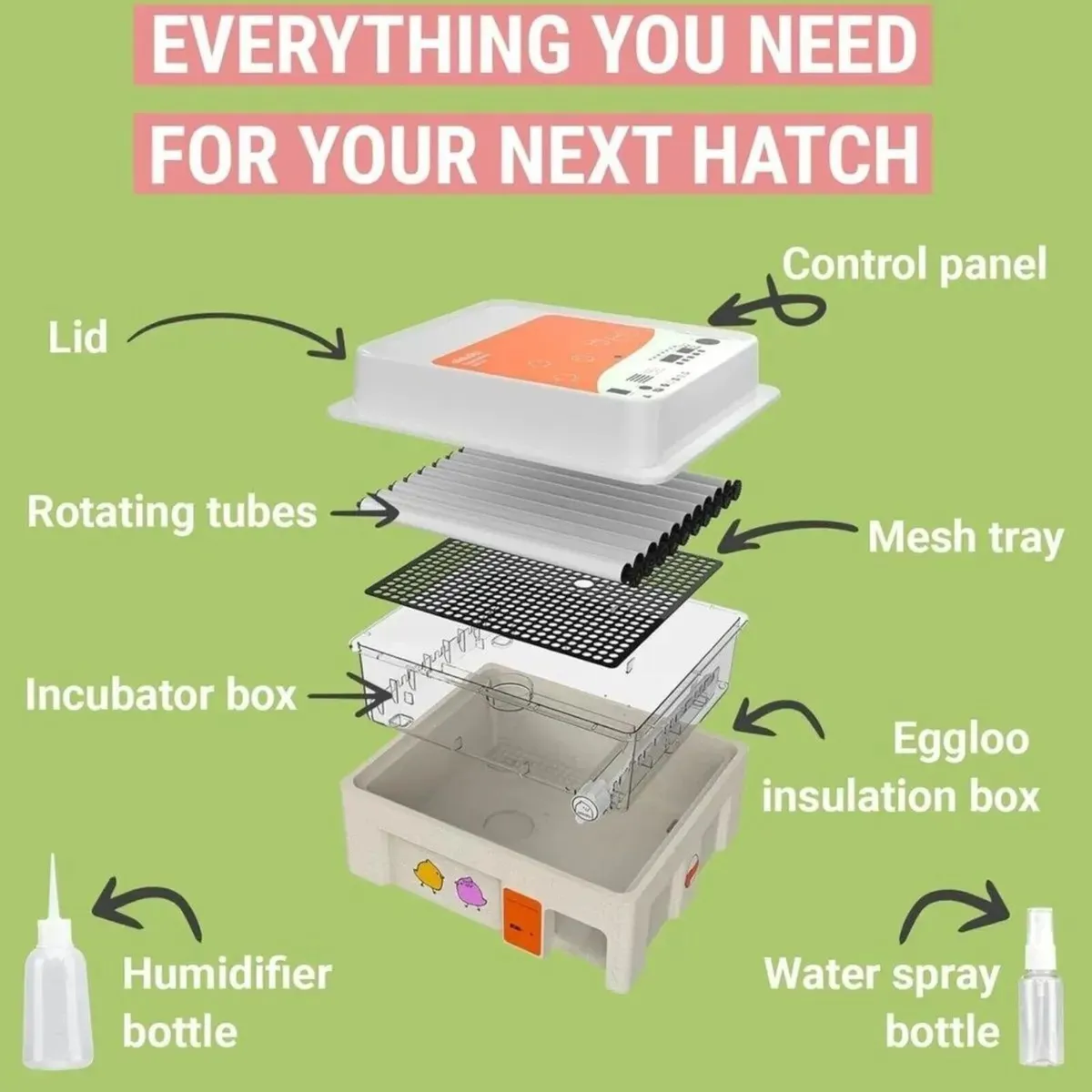36 Egg Incubator Automatic For Home Farm  Hatcher - Image 3