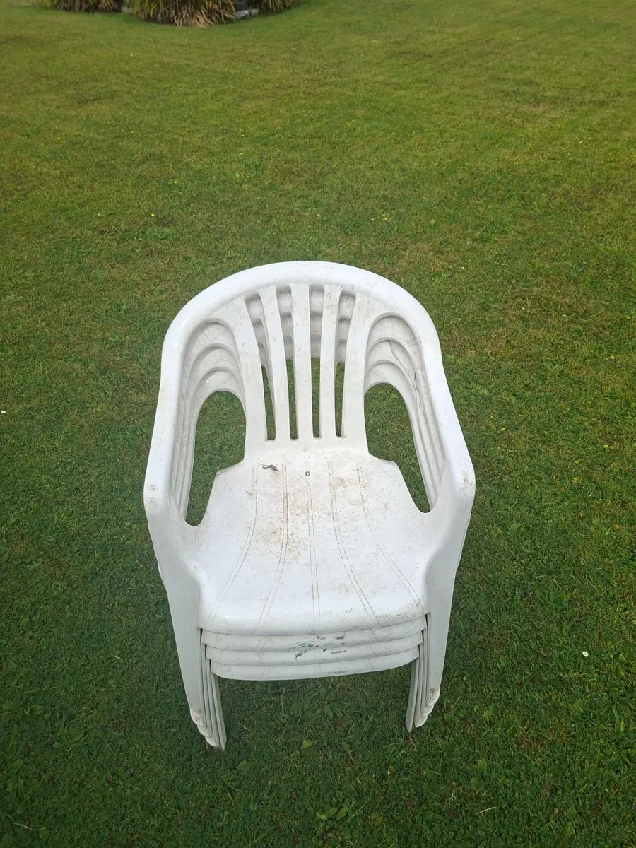 White PVC Chairs