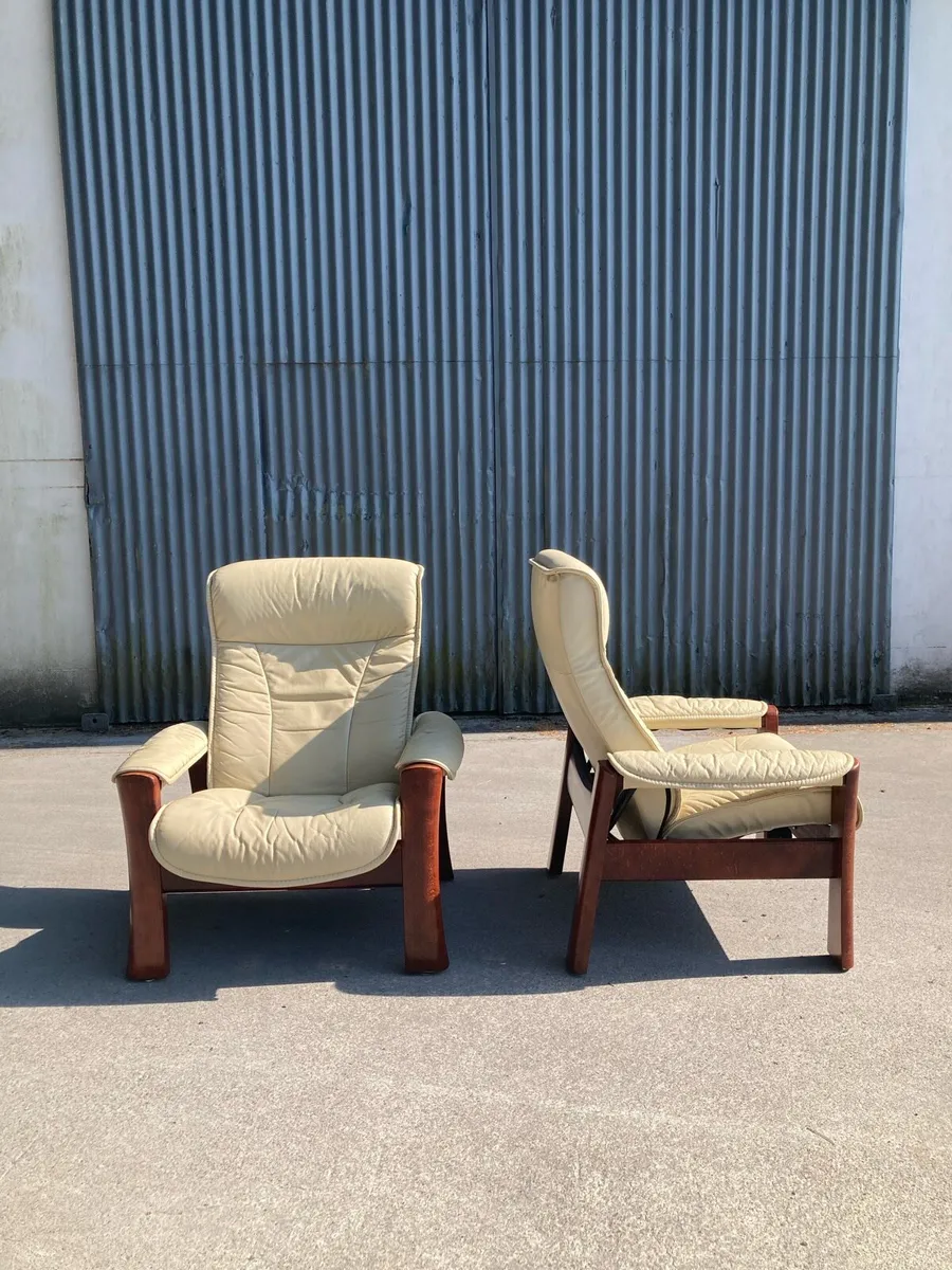 Ekornes Lounge Chairs - Warehouse Open Sat 8th Aug - Image 2