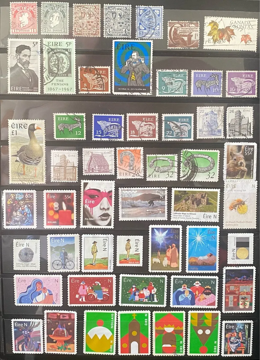 Ireland stamp lot - Image 1