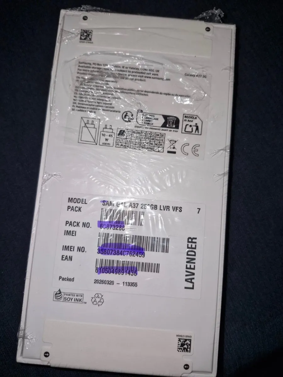 Brand new unopened Galaxy A37 5G - Image 4