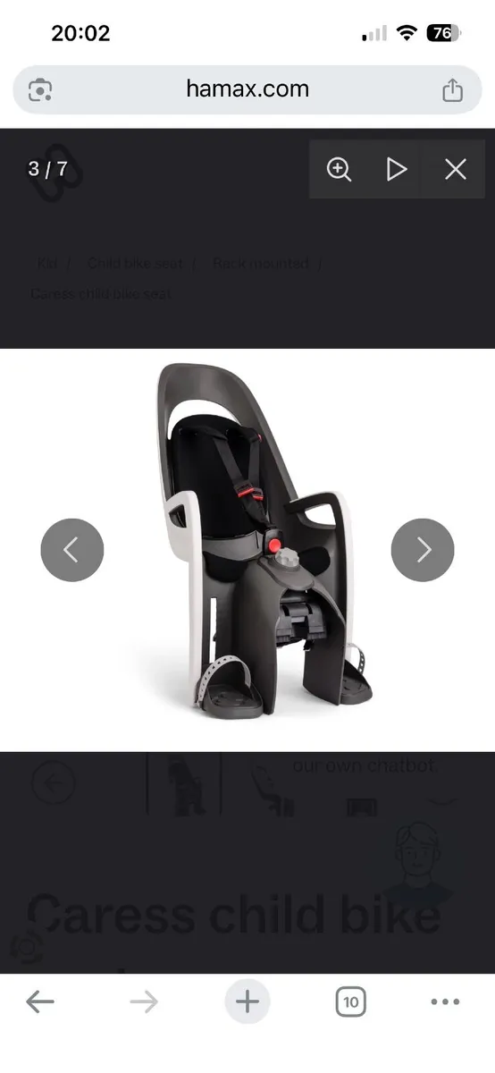 Bike child seat - Image 1