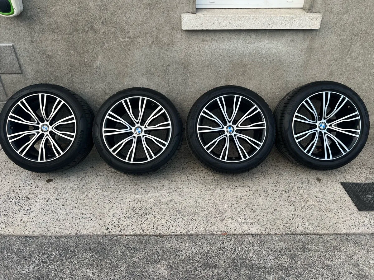 BMW X5 X6 20” Alloy wheels and tyres - Image 1