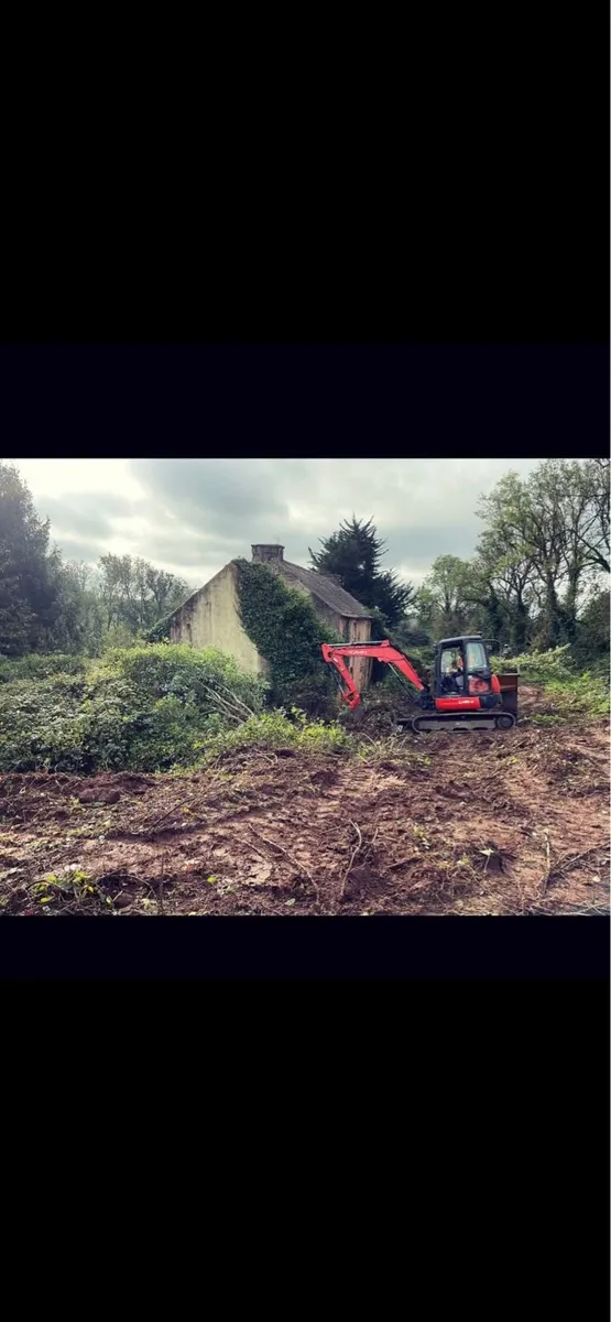 MINI DIGGER HIRE CORK LANDSCAPING CONCRETE CORK - Image 4