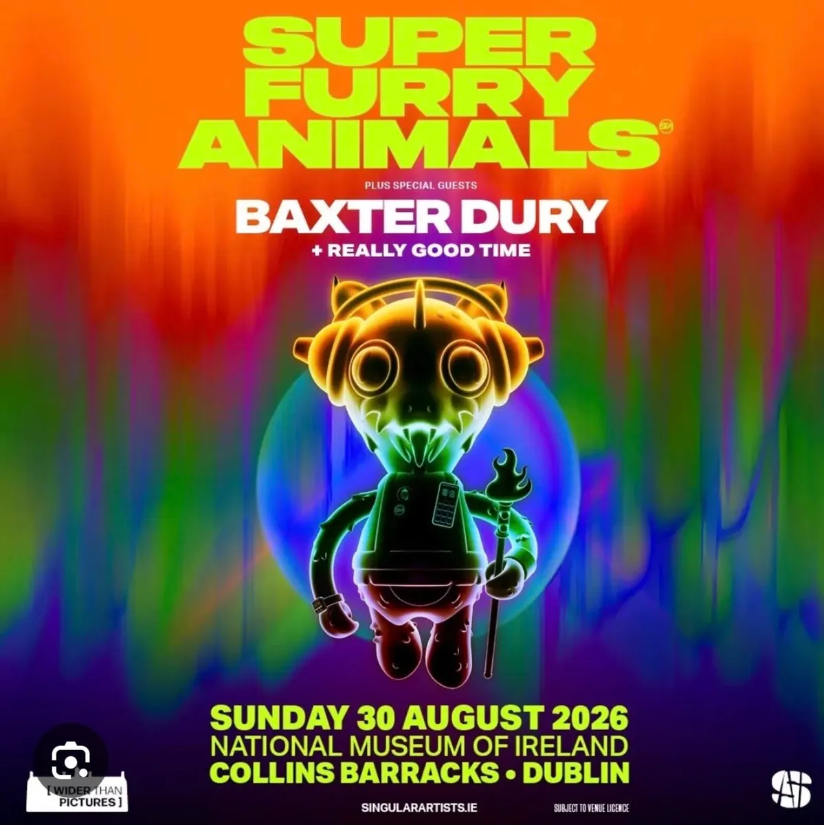 Super Furry Animals Tickets x 2 August 30th