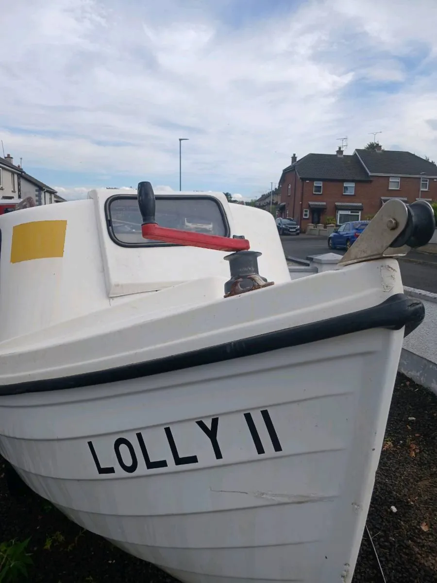 Orkney 16ft longliner boat engin and trailer - Image 3