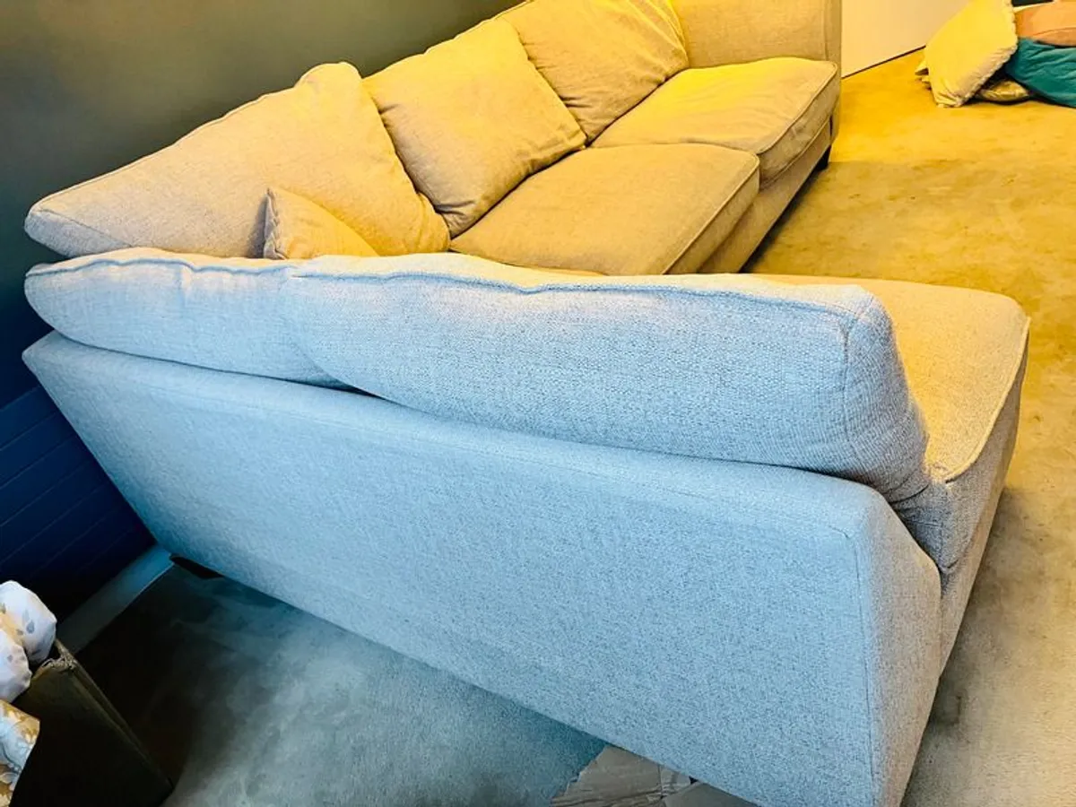 Cream Corner Sofa - Image 3