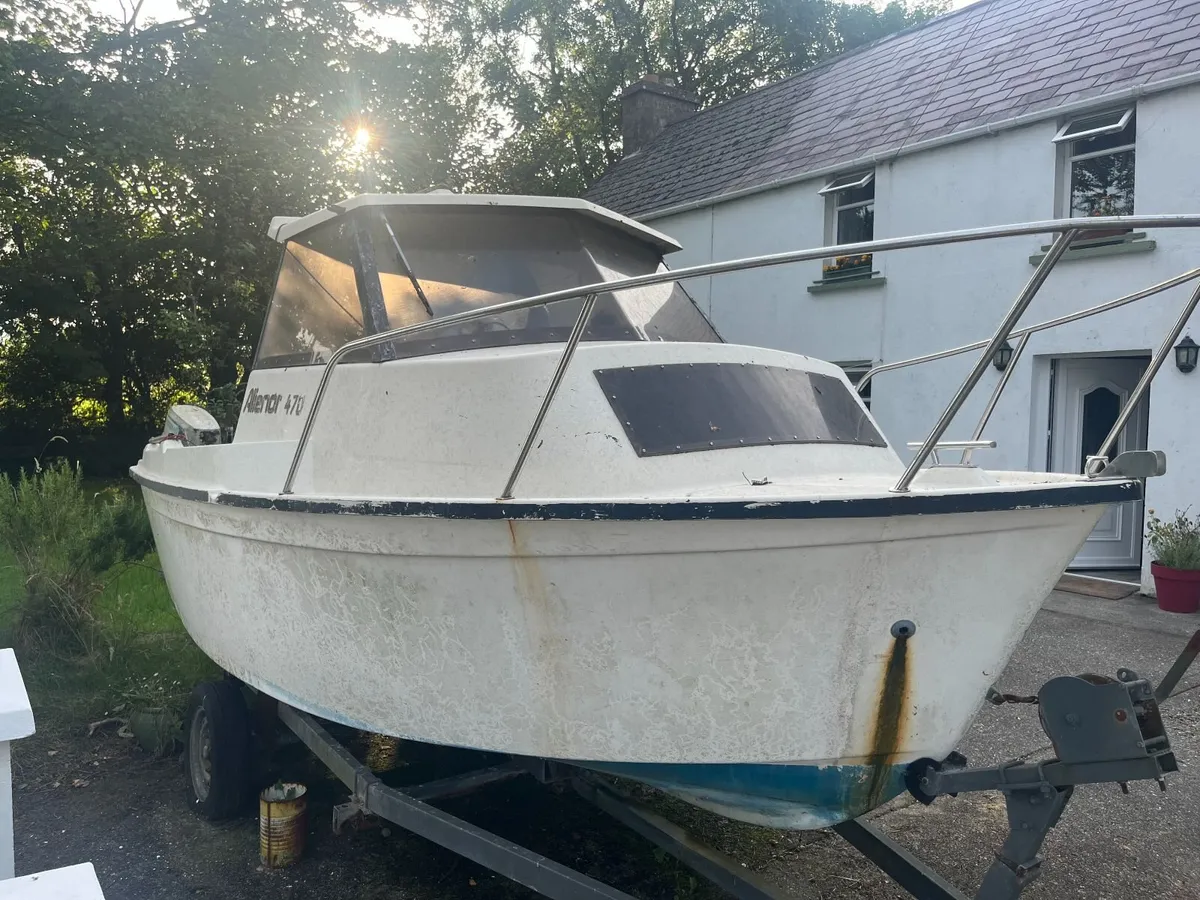Alienor 470 Cabin Fishing Boat – Project – £1,250 - Image 1