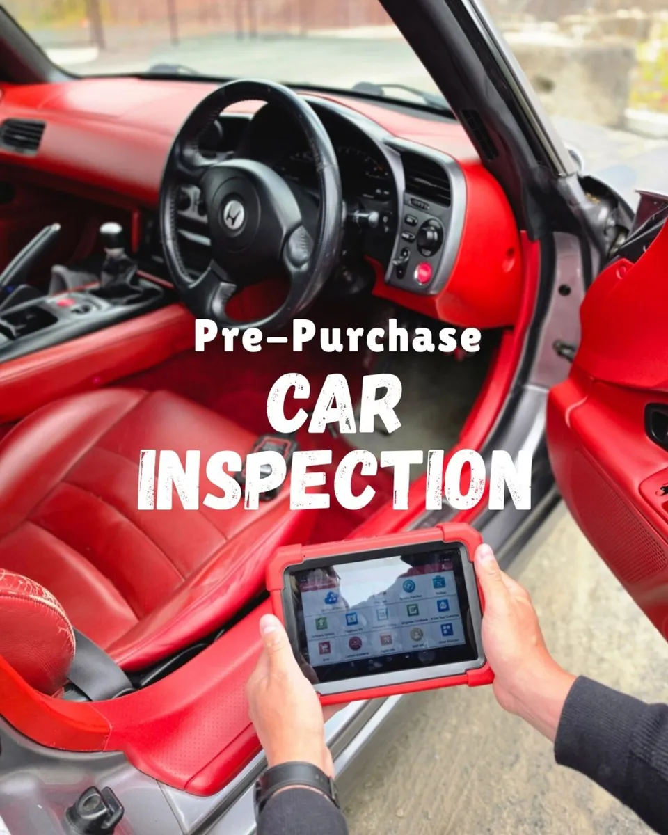 Pre-purchase car inspection