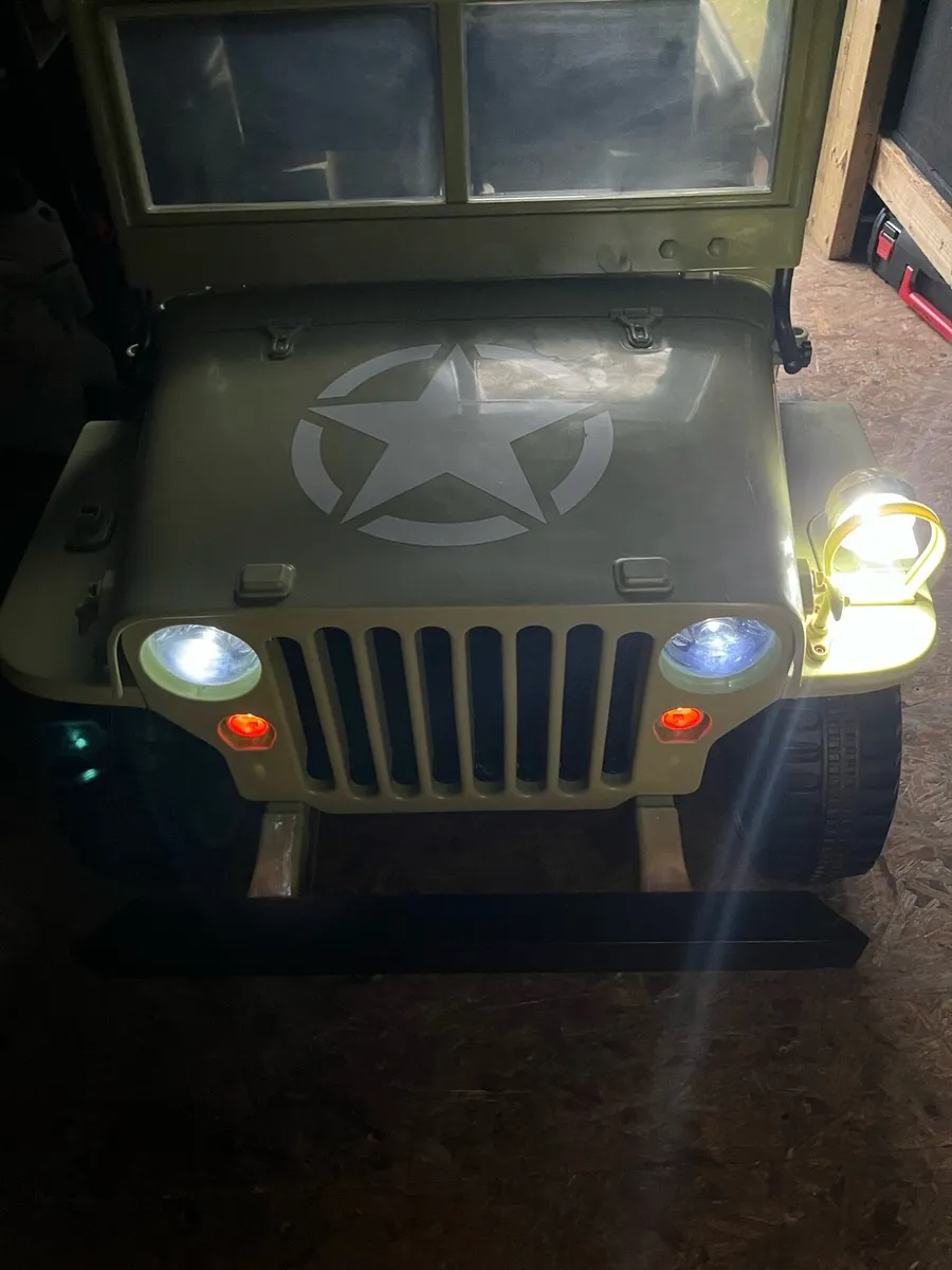 24v  army jeep - Image 4