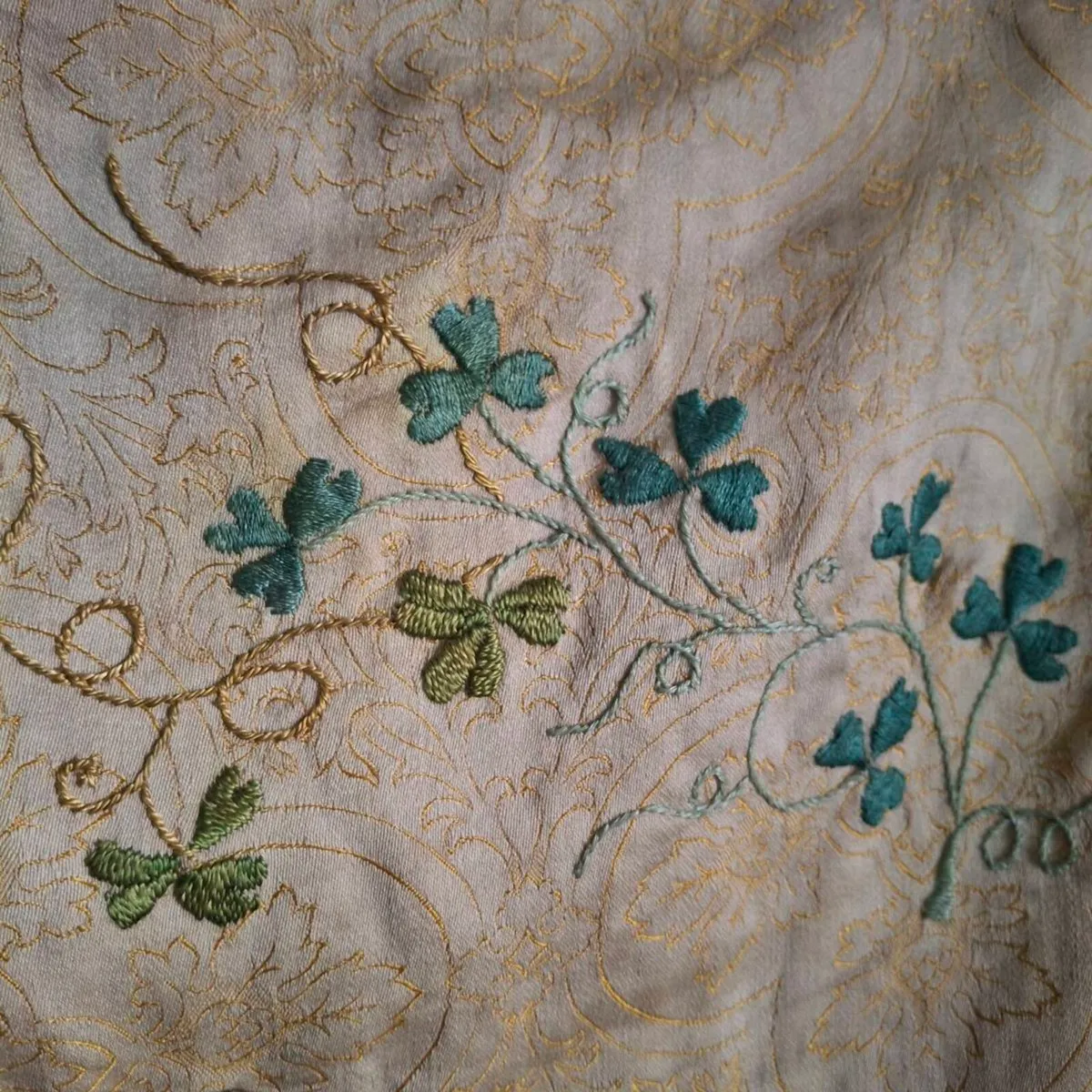 Antique Catholic Procession Banner - Image 4