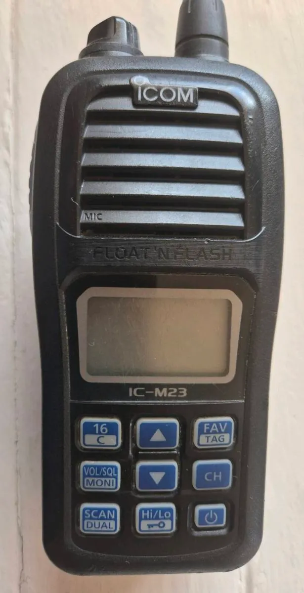 ICOM IC M23 Marine Radio. - Image 1