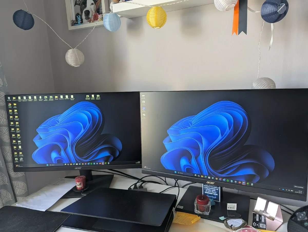 Acer 24" Monitor - Full HD (like new) - Image 1