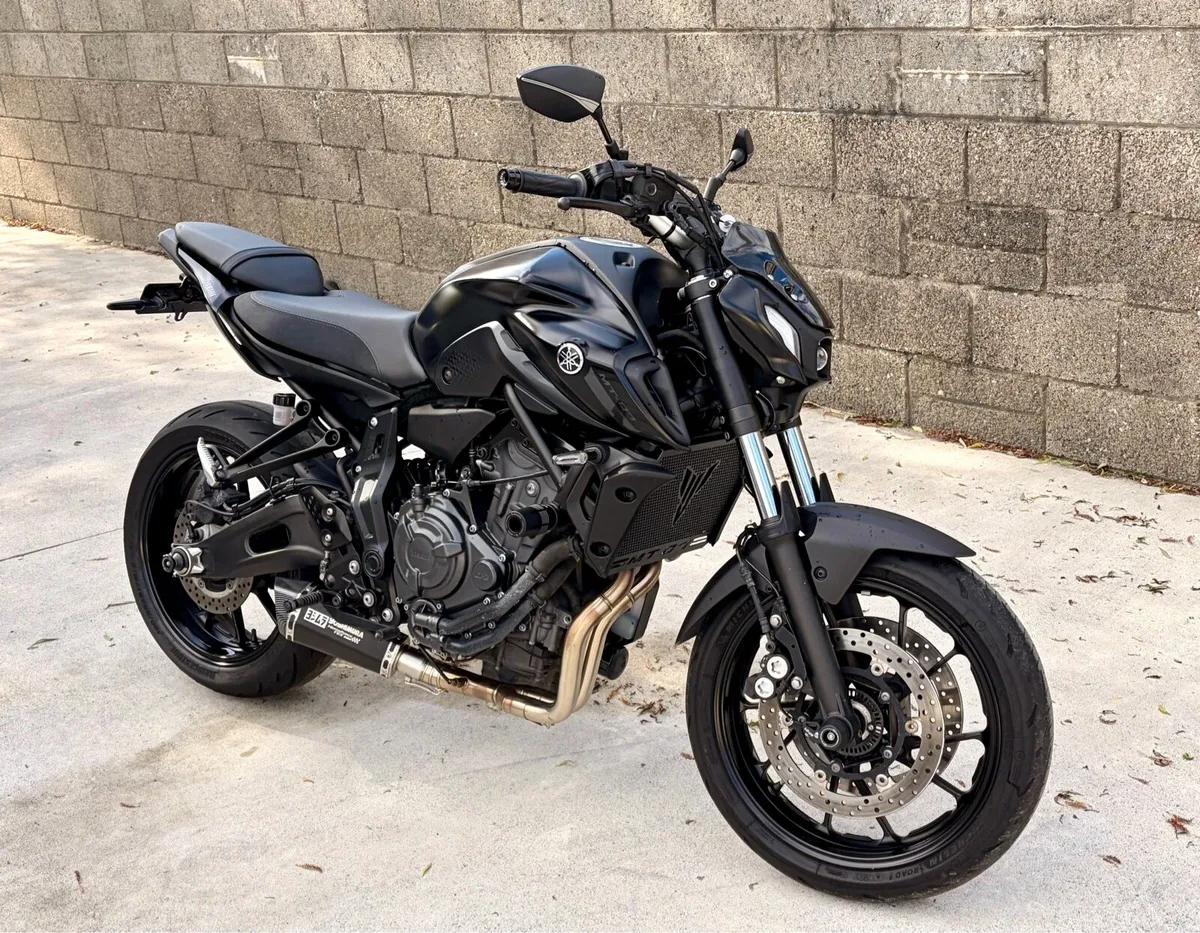 2022 Yamaha MT-07 Black Edition - Image 1