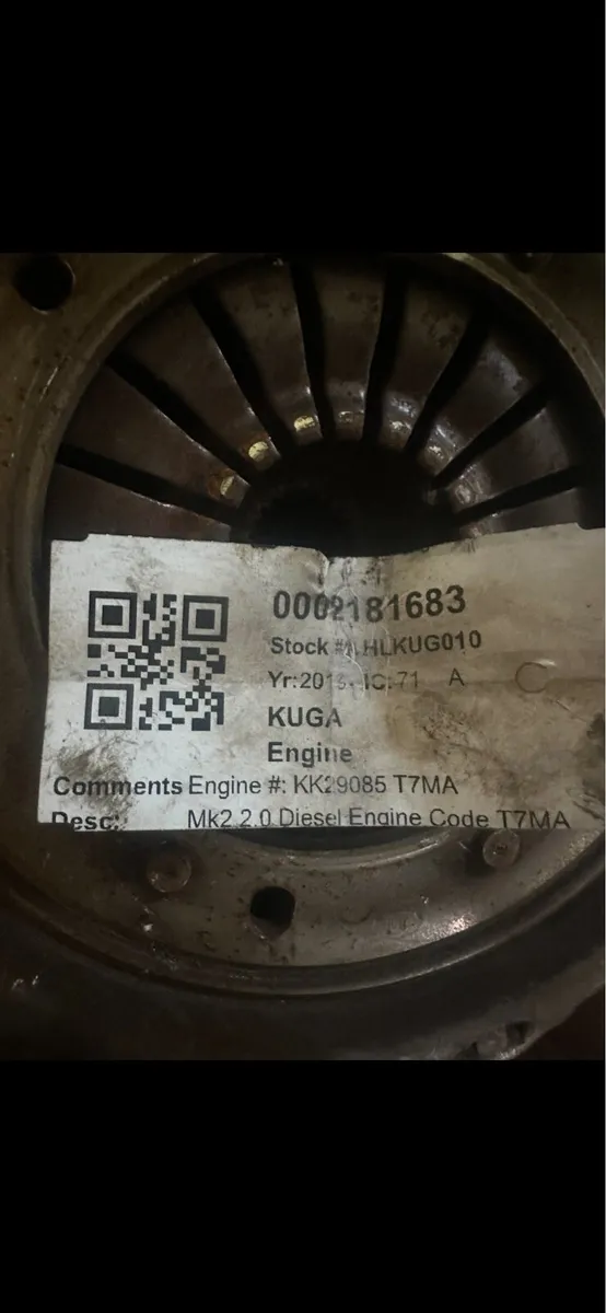 2019 ford mondeo kuga engine 2.0 - Image 2