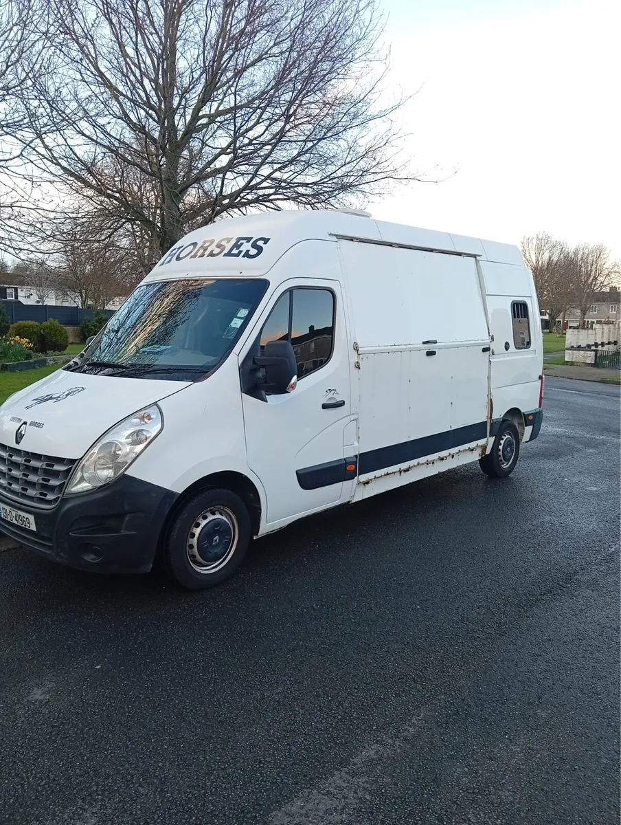 2013 renault master horse 2 horse van , doed - Image 1