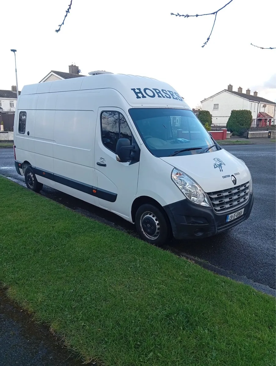 2013 renault master horse 2 horse van , doed - Image 2
