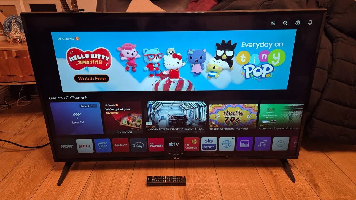 LG 49” 4K UHD Smart TV - Image 1