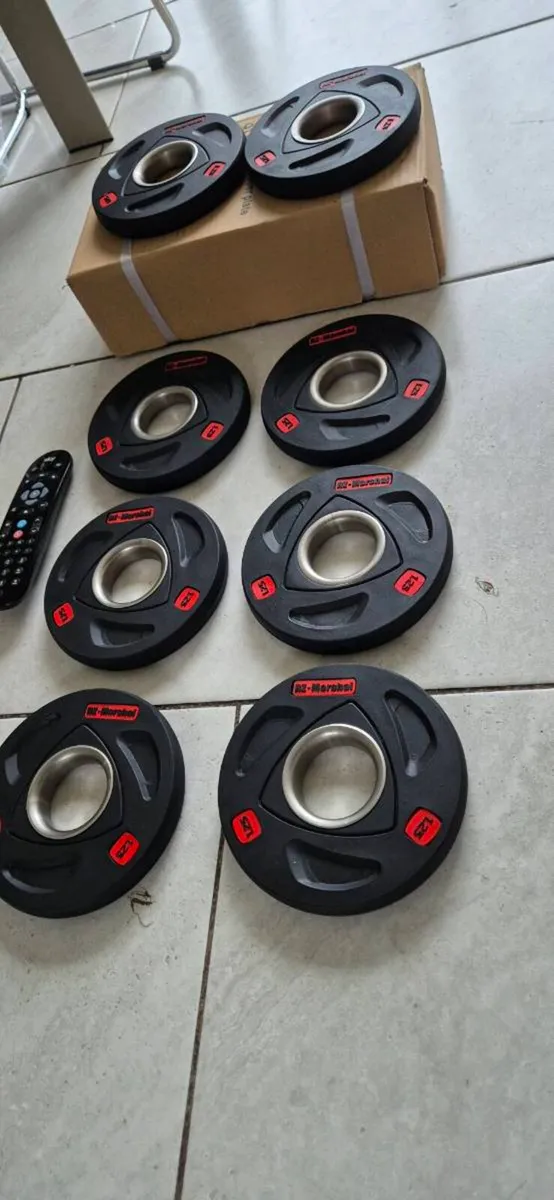Brand new olympic fractional weight plates set - Image 2