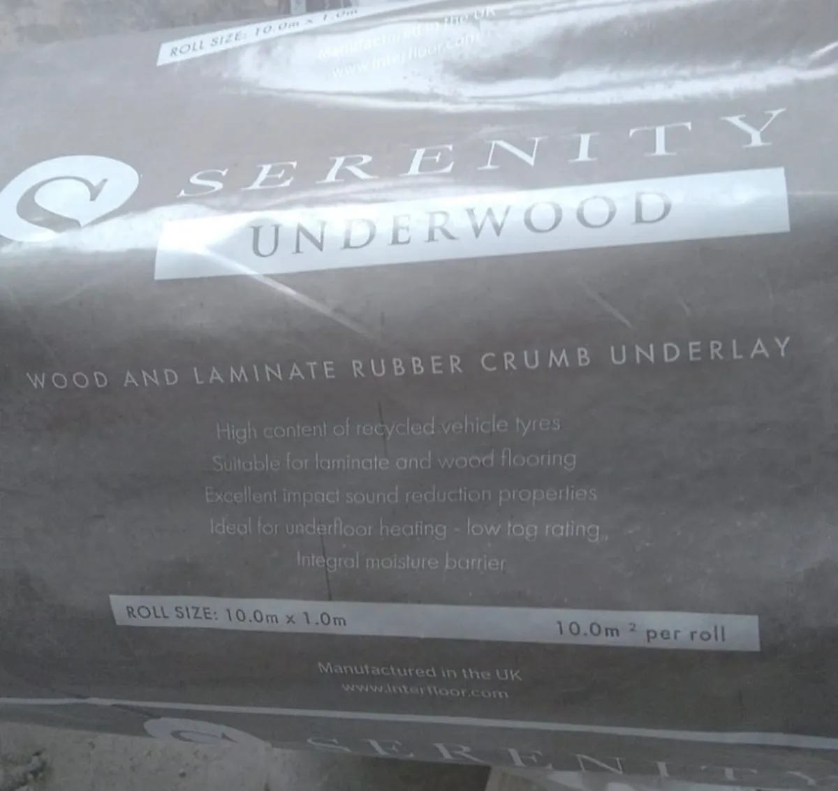 Serenity Underwood 3.5mm Underlay - Image 2