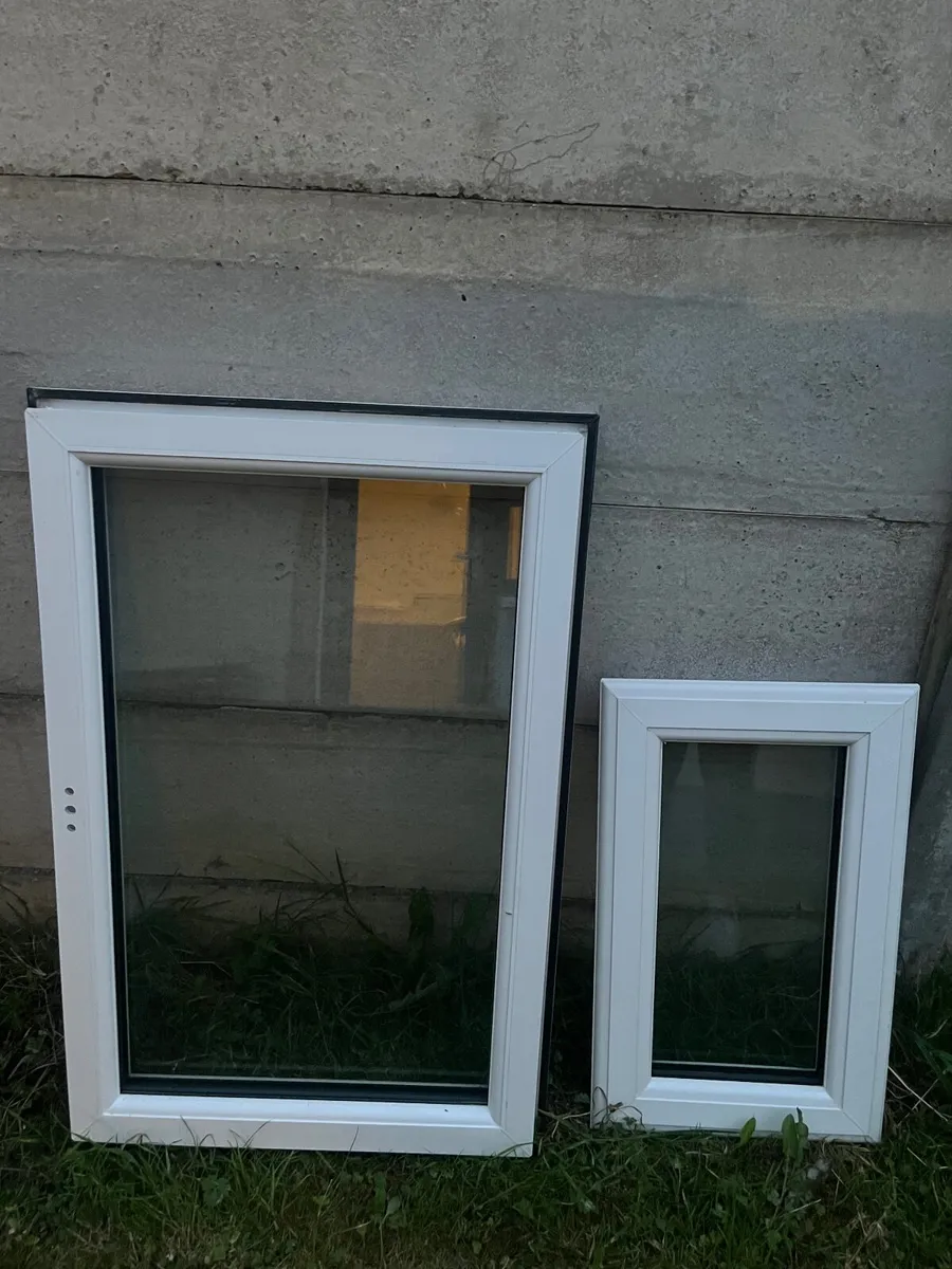 PVC Double Glazed Window Units x 2 - Image 1