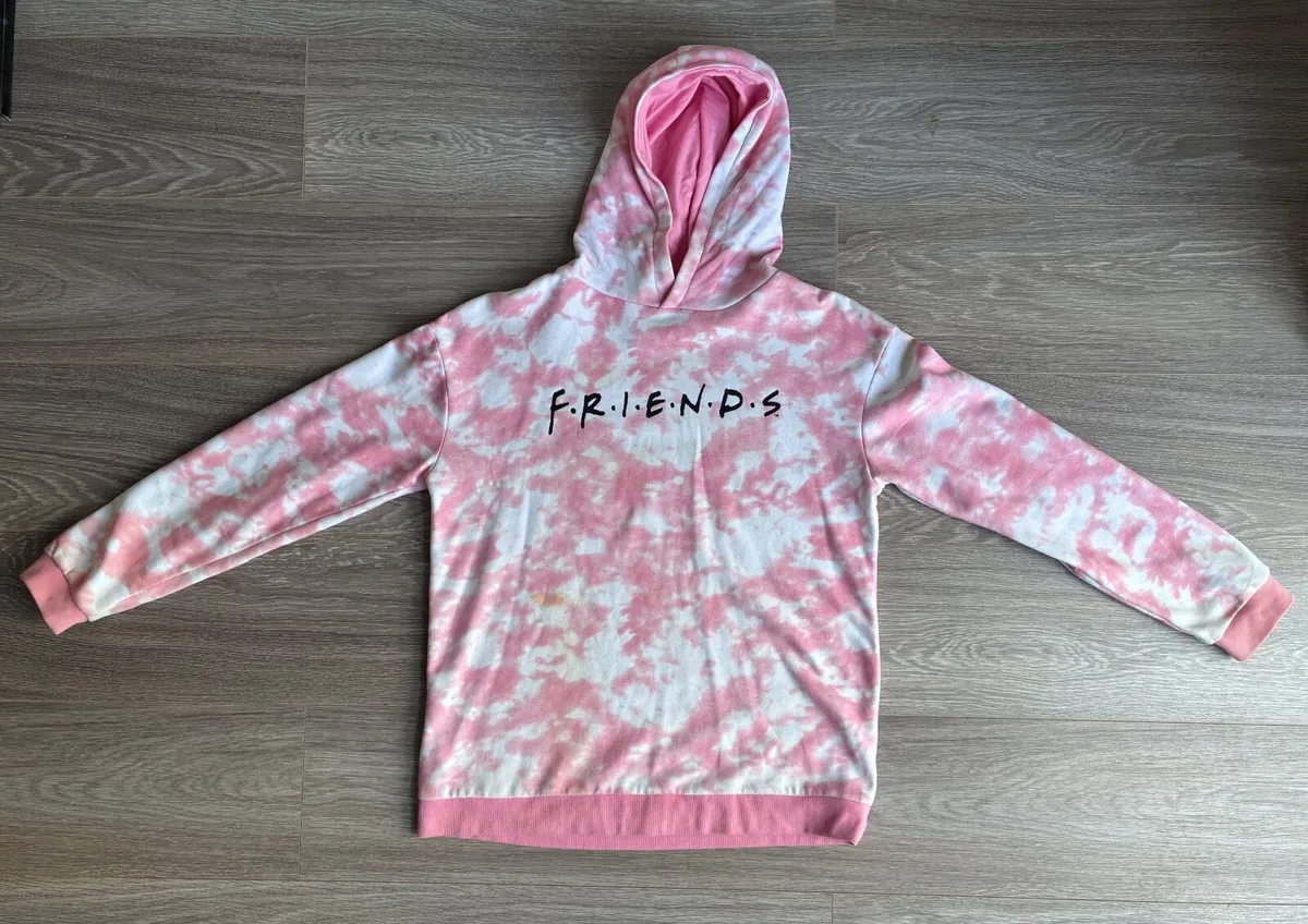 officially licensed "Friends" girls' tie-dye hoodi - Image 4