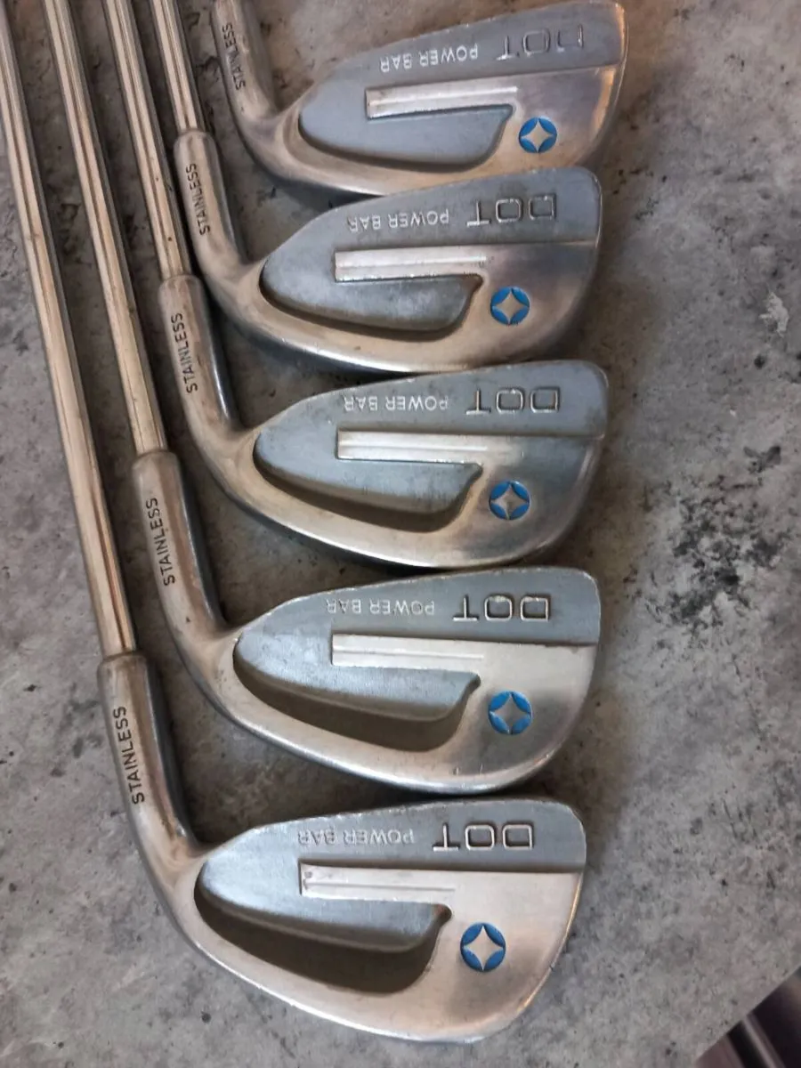 Spalding golf irons.  Right handed clubs - Image 2