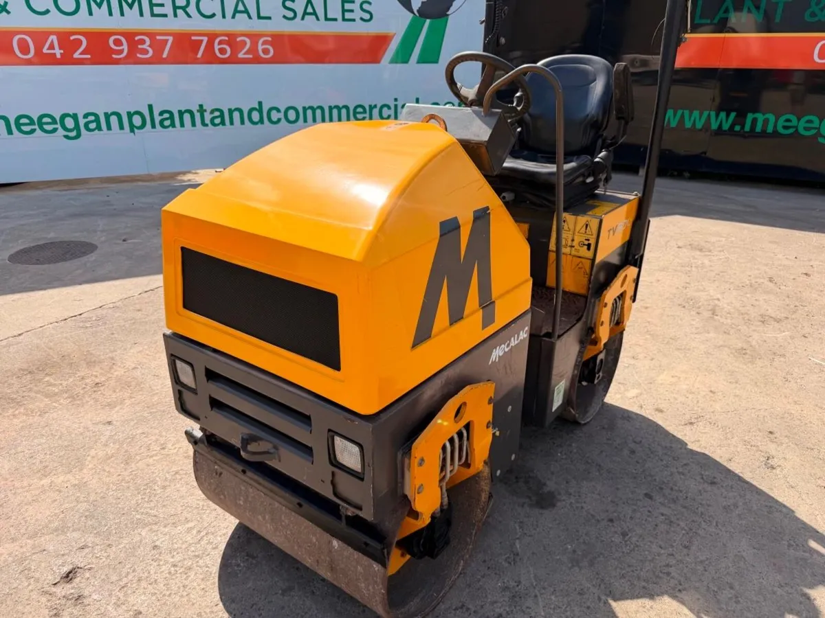 2022 Mecalac TV800 Twin Drum Roller ...633 hours - Image 4