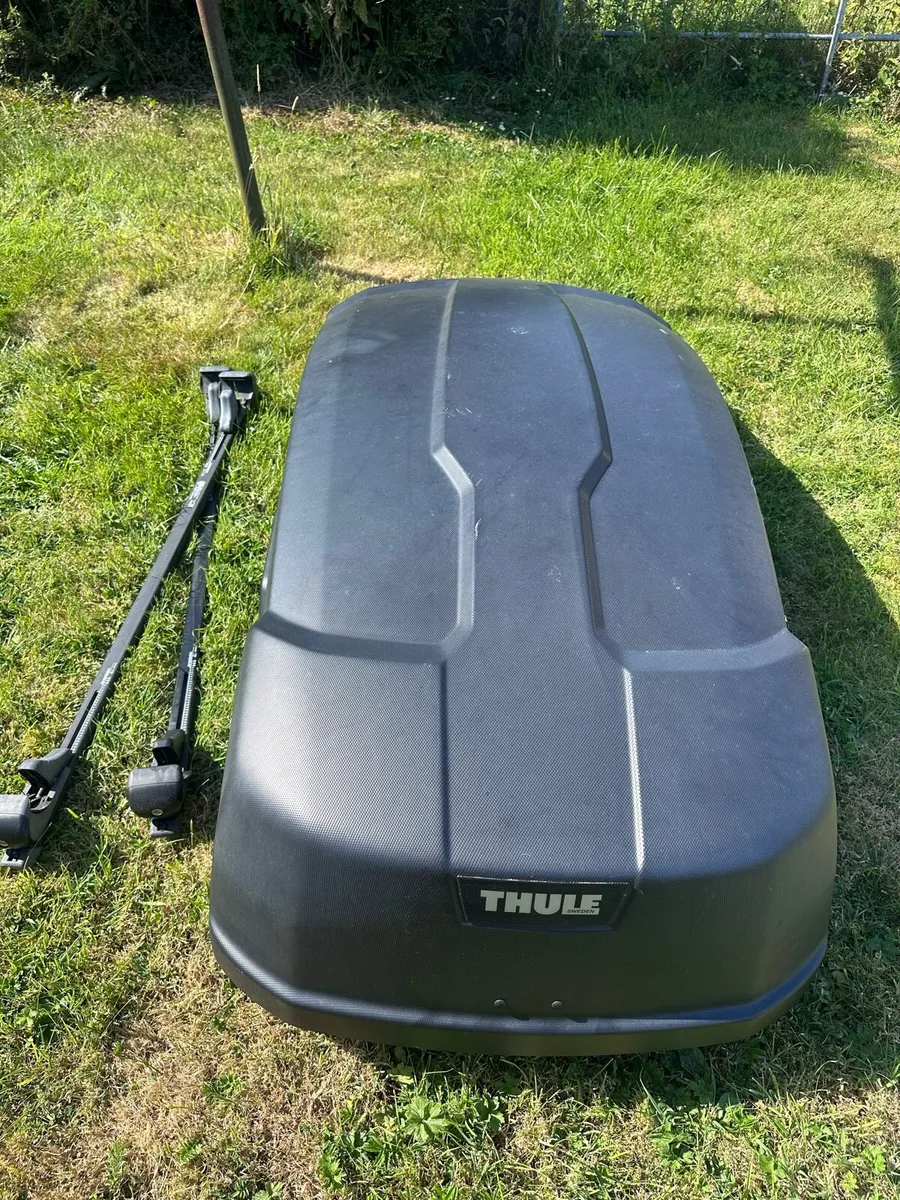 Thule Roof Box and Nordrive Rails - Image 2