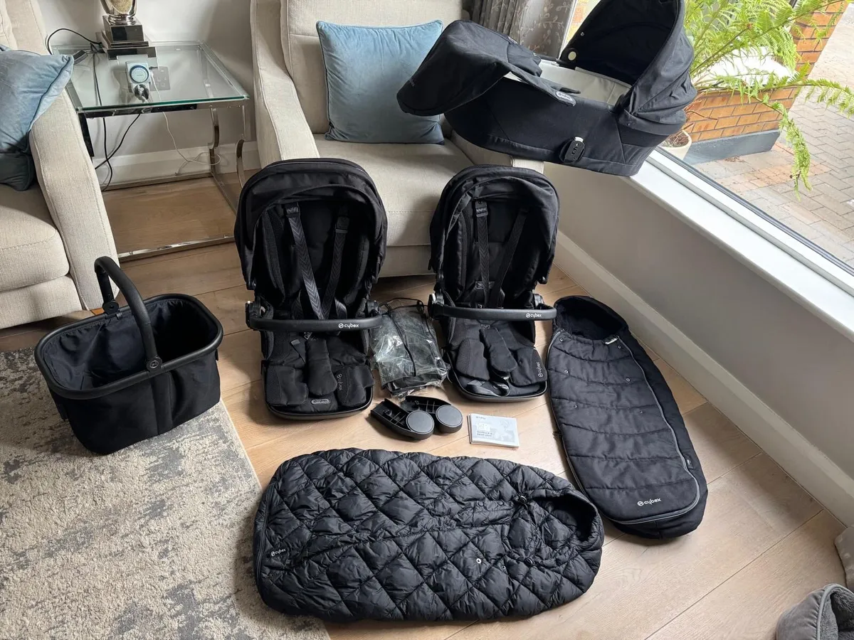 Cybex Gazelle S Twin Pushchair Bundle - Image 2
