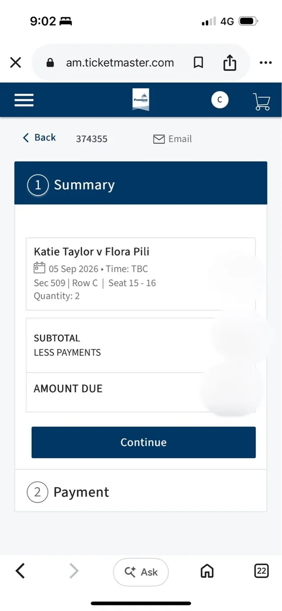 Katie Taylor Premium Tickets - Image 1