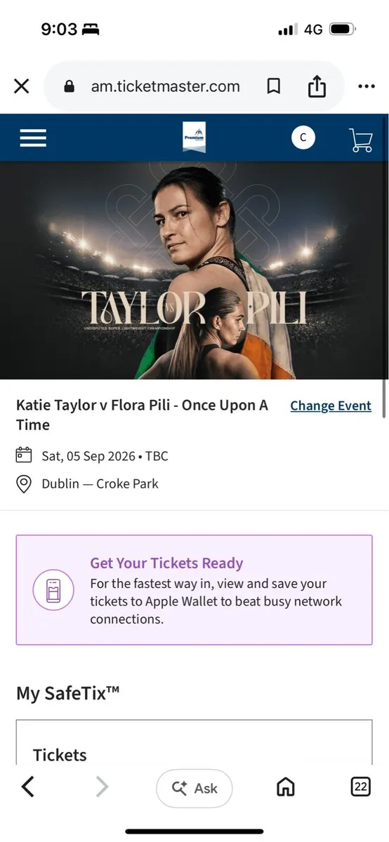 Katie Taylor Premium Tickets - Image 2
