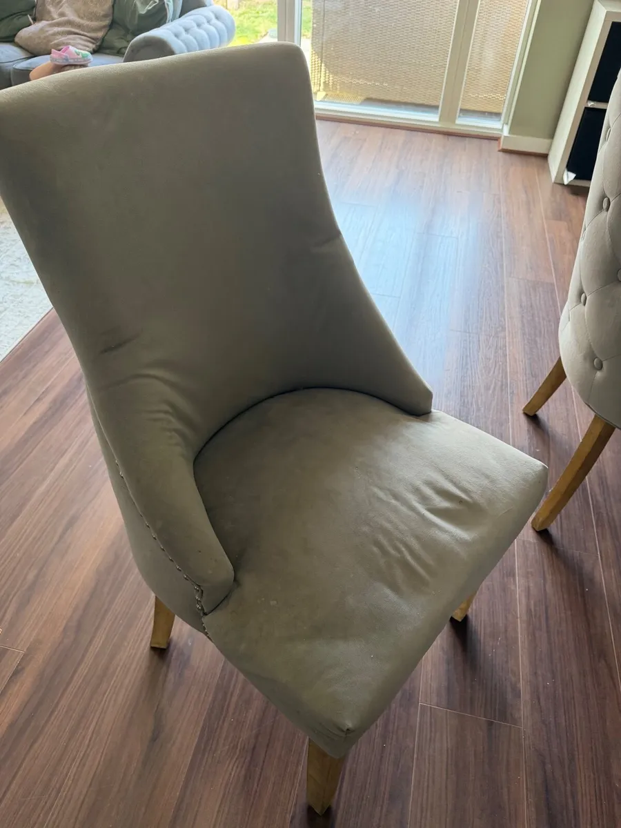 dining table and chairs - Image 2