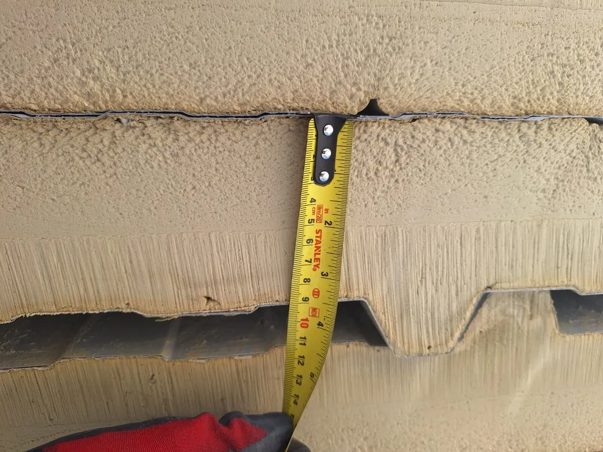 Insulated Roof Cladding Panels 90mm Goosewing Grey - Image 4