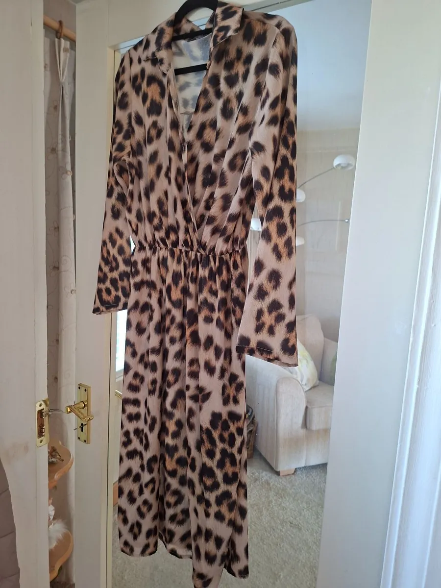 Dress leopardskin - Image 1