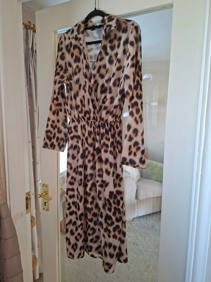 Dress leopardskin - Image 2