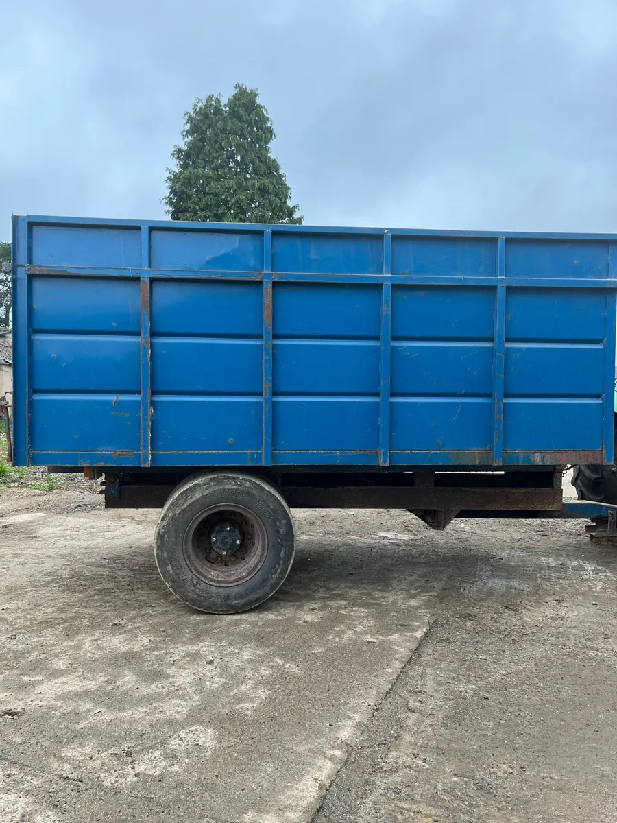 10 tonne single axel grain trailer - Image 2