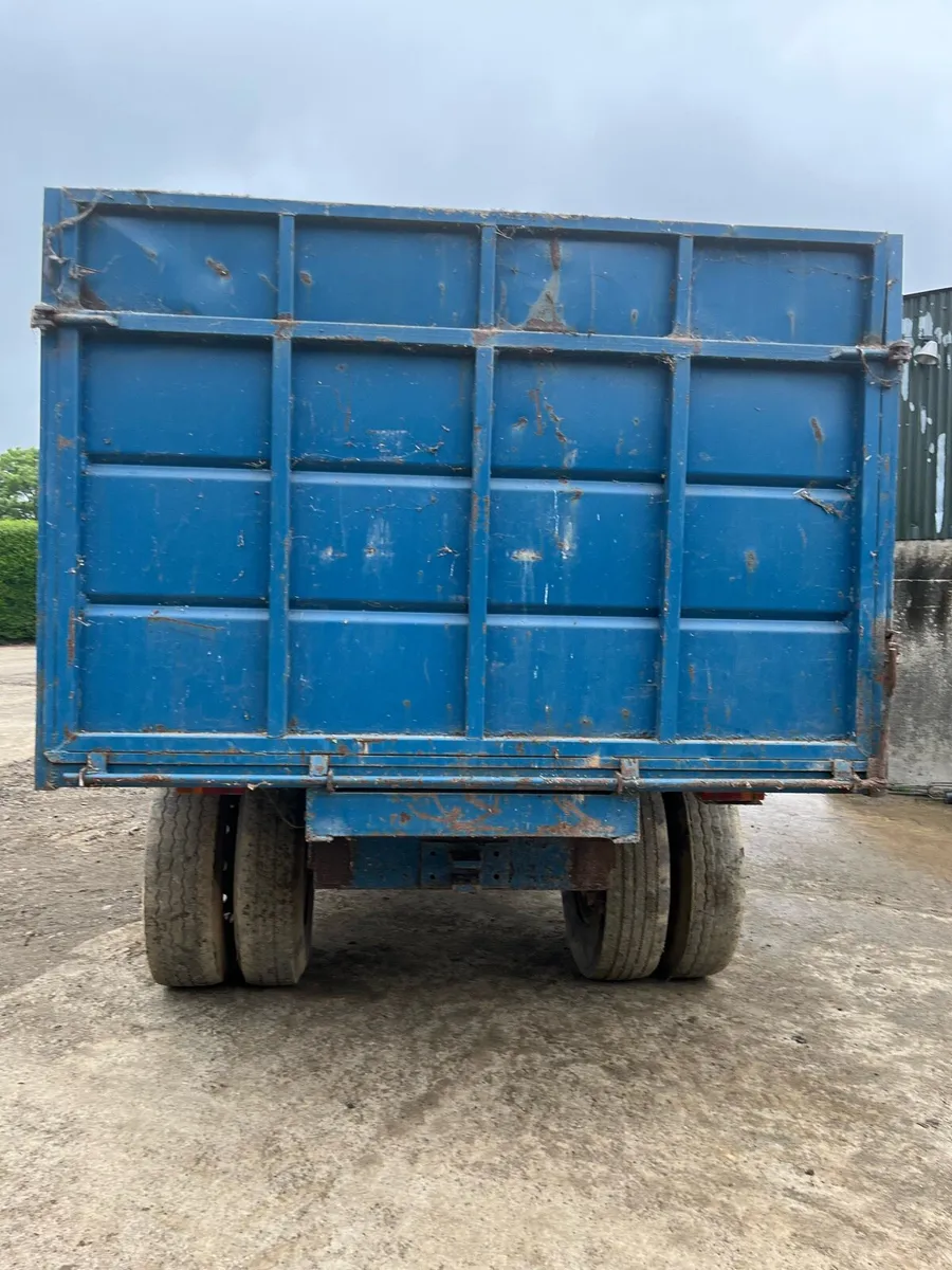 10 tonne single axel grain trailer - Image 3