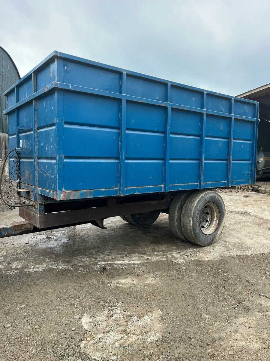 10 tonne single axel grain trailer - Image 4