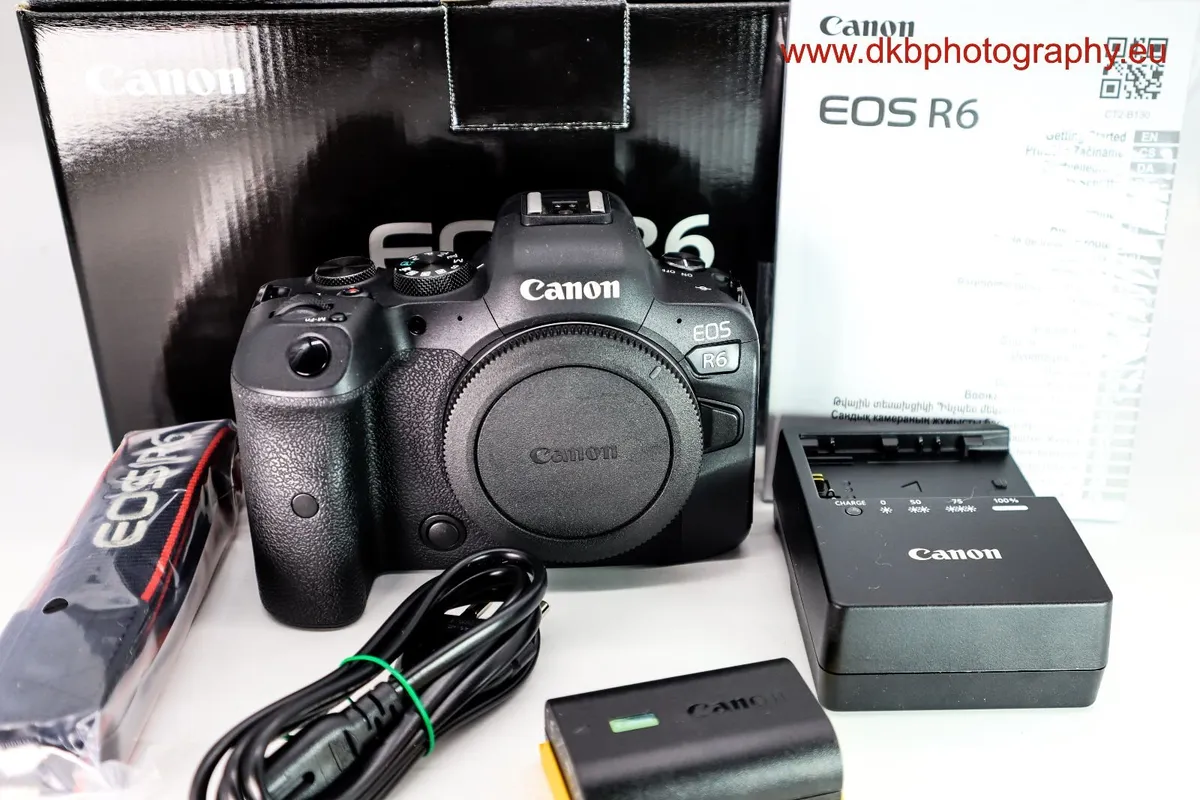CANON EOS R6 MIRRORLESS CAMERA #0355 - Image 1