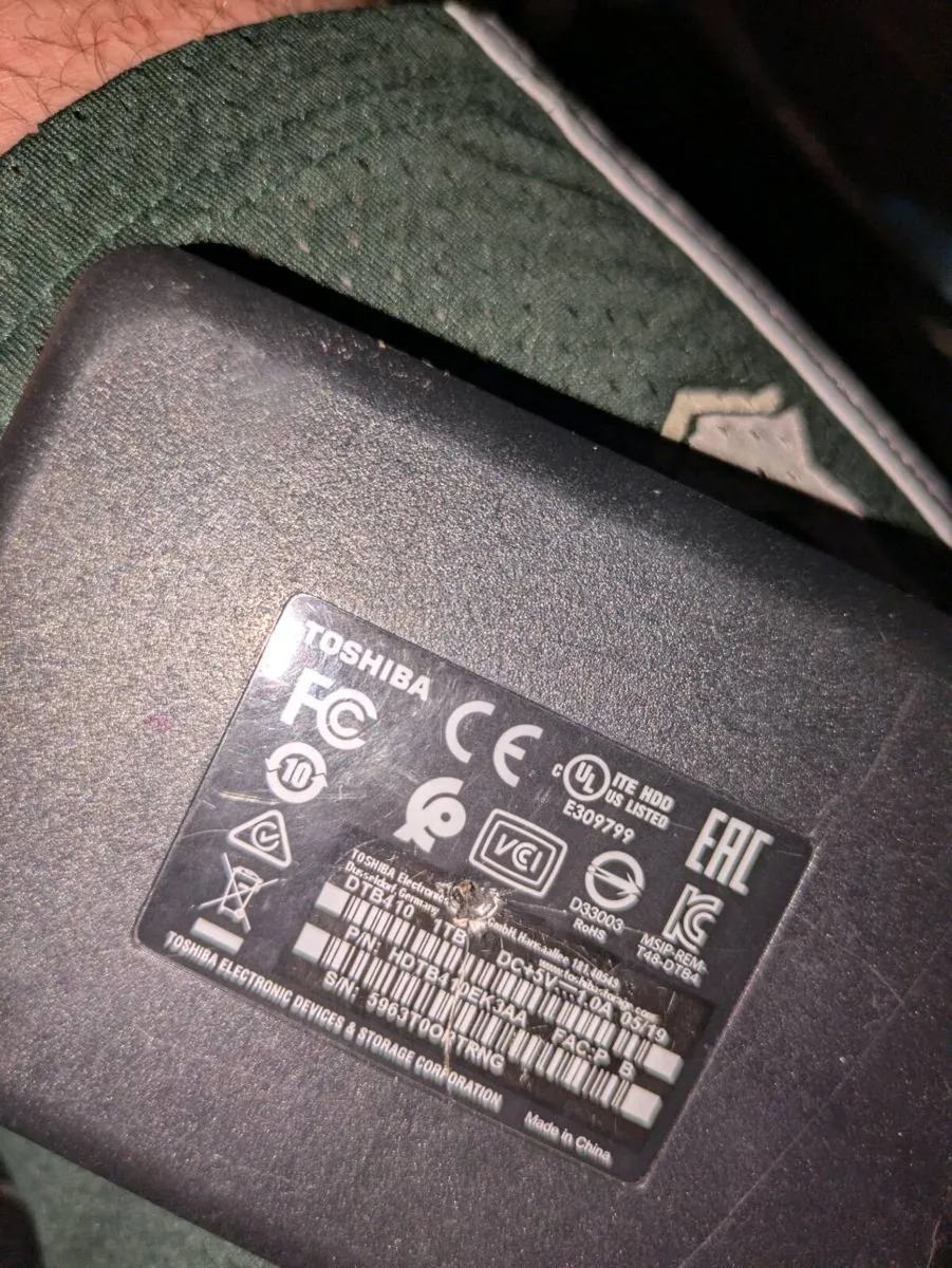 1TB hardrive - Toshiba Canvio Partner - Image 2